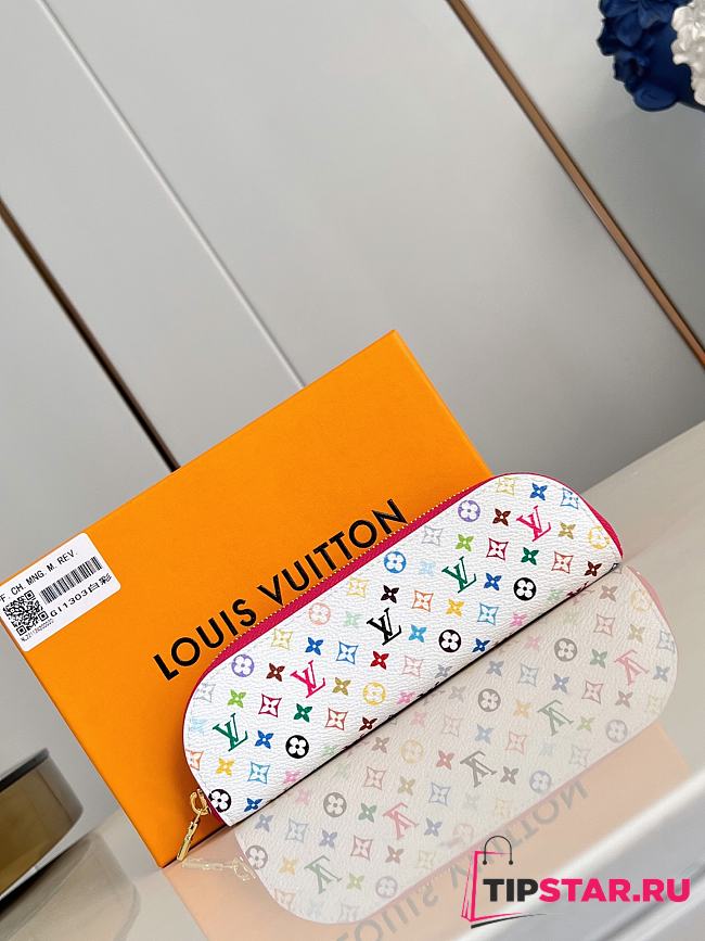 Louis Vuitton Charlotte Monogram Multicolor LV x TM Pencil Case White - 1