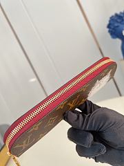 Louis Vuitton Charlotte Pencil Case Burgundy Red - 3