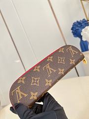 Louis Vuitton Charlotte Pencil Case Burgundy Red - 4