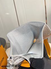 Louis Vuitton Victorine Wallet Monogram Empreinte Silver - 4