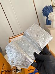 Louis Vuitton Victorine Wallet Monogram Empreinte Silver - 3
