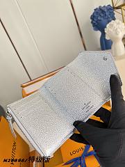 Louis Vuitton Victorine Wallet Monogram Empreinte Silver - 2