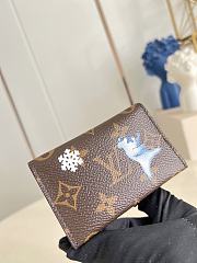 Louis Vuitton Slim Card Holder Monogram Snowy Pearl - 3