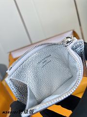 Louis Vuitton Romy Card Holder MONOGRAM EMPREINTE Silver - 4