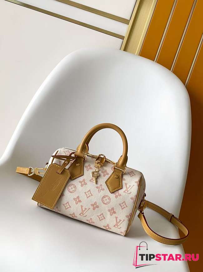 Louis Vuitton Speedy Bandoulière 20 Bag Monogram Origine Lin - 1