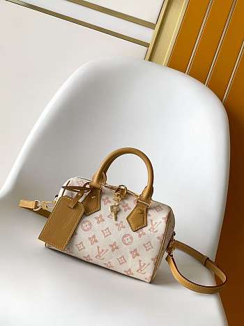 Louis Vuitton Speedy Bandoulière 20 Bag Monogram Origine Lin