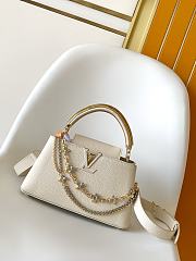 Louis Vuitton Capucines BB Bag In White Color - 1