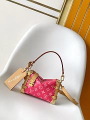 Louis Vuitton MM Side Trunk Bag Other Monogram Canvas Pink - 1