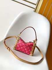 Louis Vuitton MM Side Trunk Bag Other Monogram Canvas Pink - 5