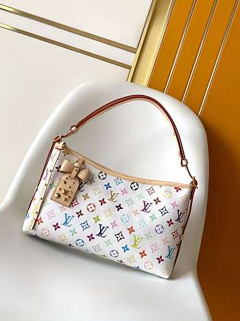 LV x TM Carryall East West Bag Multiple colors/white
