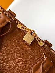 Louis Vuitton Speedy Soft 30 Monogram Emprint Bag in Brown - 4