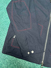 Hermes Dark blue hooded jacket - 3