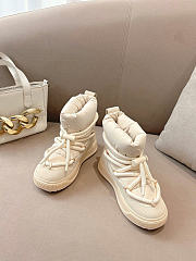 Moncler Altive Mid Snow Boots Ivory - 3