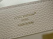 Louis Vuitton Capucines BB Bag In Ivory Size 27x18x9 cm - 6