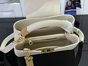 Louis Vuitton Capucines BB Bag In Ivory Size 27x18x9 cm - 4