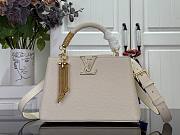 Louis Vuitton Capucines BB Bag In Ivory Size 27x18x9 cm - 2