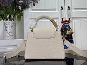 Louis Vuitton Capucines Mini Bag In Ivory Size 21x14x8 cm - 6