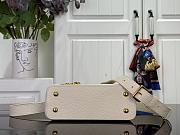 Louis Vuitton Capucines Mini Bag In Ivory Size 21x14x8 cm - 5