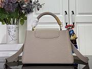 Louis Vuitton Capucines BB Bag In Taupe Size 27x18x9 cm - 3