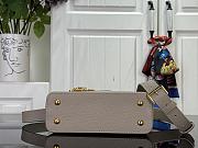 Louis Vuitton Capucines Mini Bag In Taupe Size 21x14x8 cm - 6