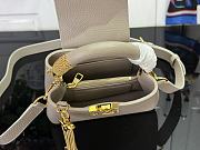 Louis Vuitton Capucines Mini Bag In Taupe Size 21x14x8 cm - 2