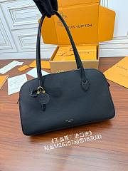 Louis Vuitton Low Key Duffle Tote Bag Black - 1