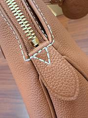 Louis Vuitton Low Key Duffle Tote Bag Cognac Brown - 4