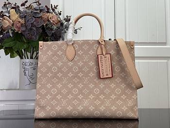 Louis Vuitton OnTheGo Organizer Bag Meowgram Canvas material M15136