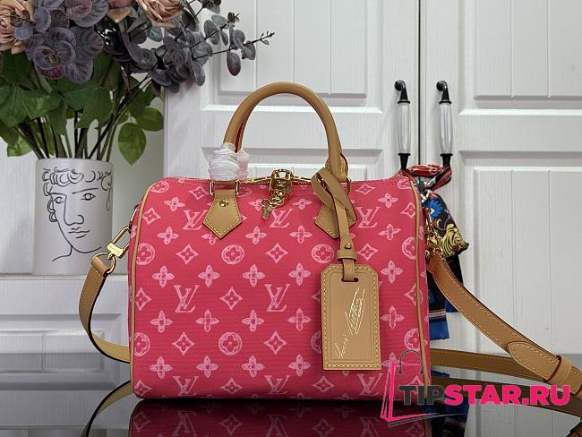 Louis Vuitton Speedy Bandouliere 25 Other Monogram Canvas Pink - 1