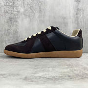 Maison Margiela suede sneakers in black - 6