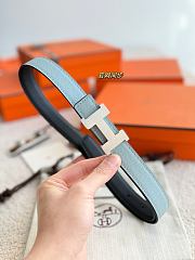 Hermes Mini Constance epsom 24 mm blue - 3