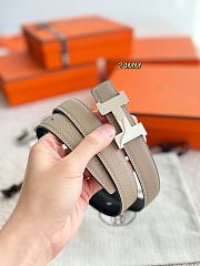 Hermes Mini Constance epsom 24 mm gray - 3