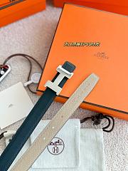 Hermes Mini Constance epsom 24 mm gray - 2