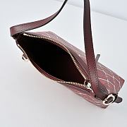 Gucci GG Emblem Small Shoulder Bag Red/pink GG material - 6