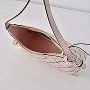 Gucci GG Emblem Small Shoulder Bag Pink/red GG fabric - 4