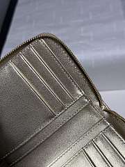 Chanel Zippered Coin Case Champagne Gold - 5