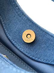 Chanel Clutch with chain Washed Denim Blue - 6