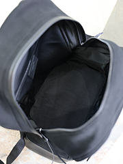 Ysl Saint Laurent Black Canvas City Backpack - 6