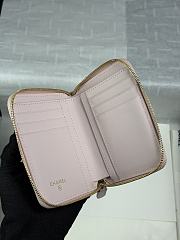 Chanel Zippered Coin Case Carviar Gold Hardware Light Pink - 6