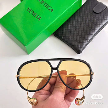 Bottega Veneta Drop Aviator Sunglasses