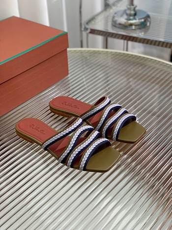 Loro Piana Sprightly Charms sandals purble