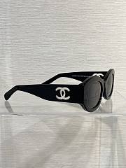 Chanel Transparent double-C sunglasses CH5528 - 1
