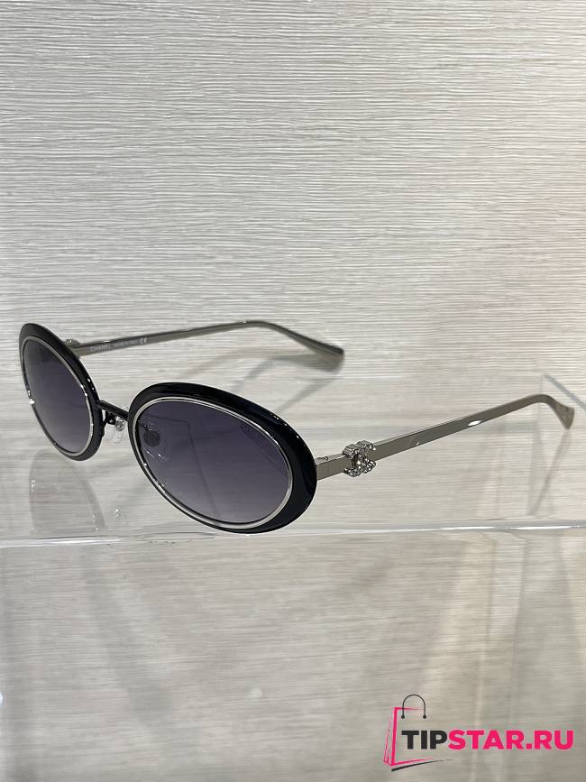 Chanel Style oval metal frame sunglasses CH5278 - 1