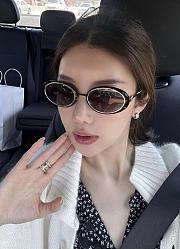 Chanel Style oval metal frame sunglasses CH5278 - 6