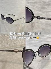 Chanel Style oval metal frame sunglasses CH5278 - 5