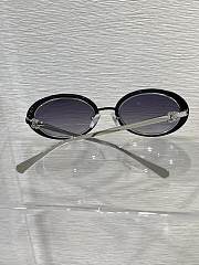 Chanel Style oval metal frame sunglasses CH5278 - 3