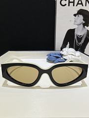 Chanel Panda-themed sunglasses brown CH6056 - 1