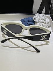 Chanel Panda-themed sunglasses black CH6056 - 5