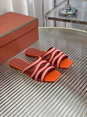 Loro Piana Sprightly Charms sandals orange - 1