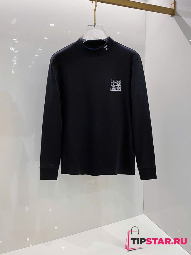 Louis Vuitton Long-Sleeve Shirt Black - 1